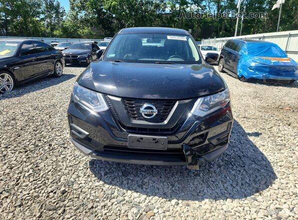 KNMAT2MV7HP517182 2017 NISSAN ROGUE Black წინა ხედი