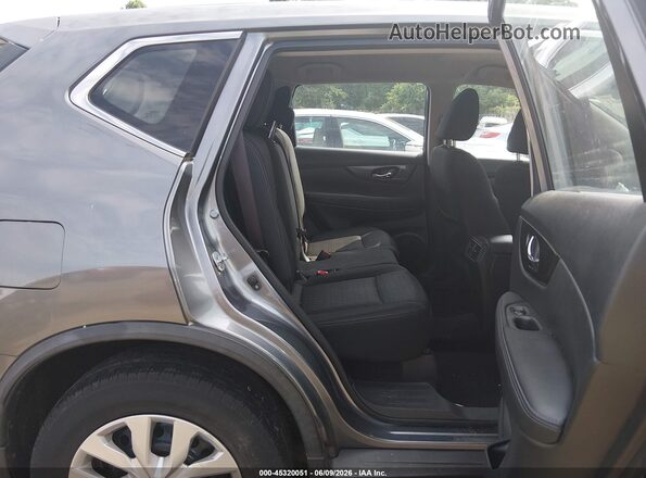 KNMAT2MV7HP530448 2017 NISSAN ROGUE Gray Widok naklejki z numerem VIN