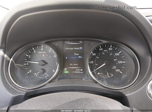 KNMAT2MV7HP551753 2017 NISSAN ROGUE Gray Հետևի նստատեղերի տեսք