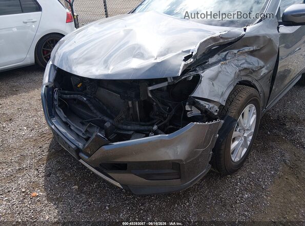 KNMAT2MV7HP551753 2017 NISSAN ROGUE Gray Դիմացի տեսք