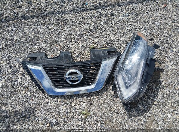 KNMAT2MV7HP551753 2017 NISSAN ROGUE Gray Սարքավորումների վահանակի տեսք