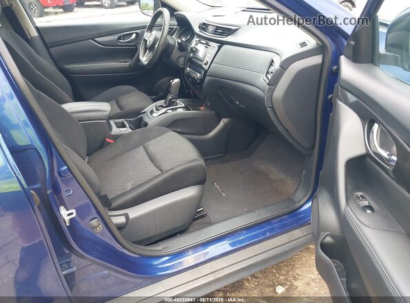 KNMAT2MV7HP553504 2017 NISSAN ROGUE Blue 