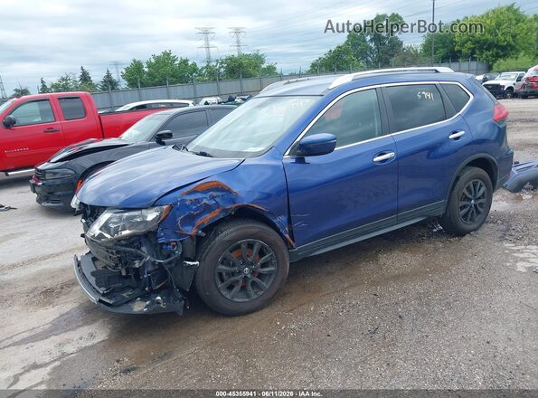 KNMAT2MV7HP553504 2017 NISSAN ROGUE Blue 