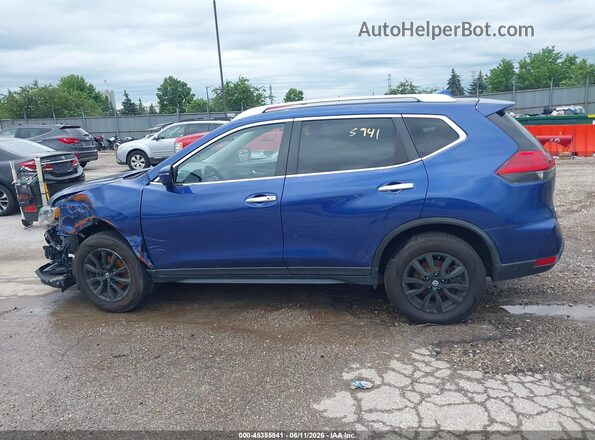 KNMAT2MV7HP553504 2017 NISSAN ROGUE Blue 