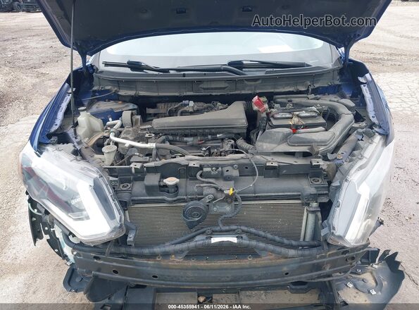 KNMAT2MV7HP553504 2017 NISSAN ROGUE Blue 