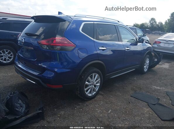 KNMAT2MV7JP509959 2018 NISSAN ROGUE Blue Rear right