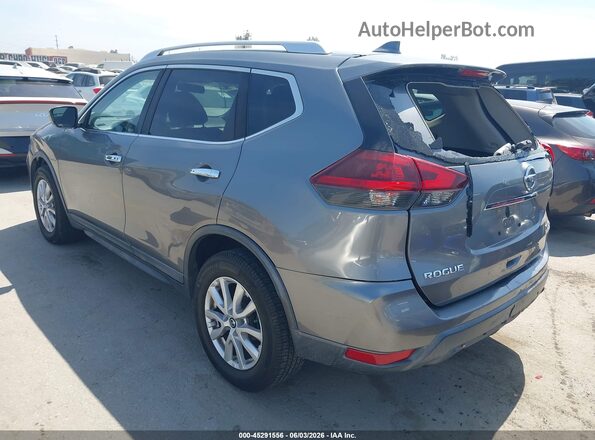 KNMAT2MV7JP540998 2018 NISSAN ROGUE Gray Задня ліва чверть