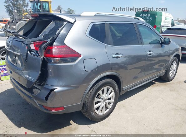 KNMAT2MV7JP540998 2018 NISSAN ROGUE Gray Задня права чверть