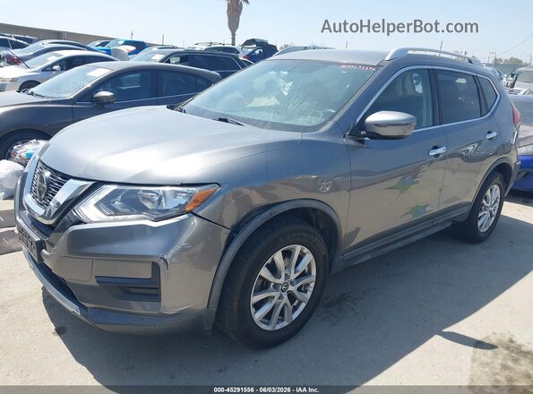 KNMAT2MV7JP540998 2018 NISSAN ROGUE Gray Передня ліва чверть