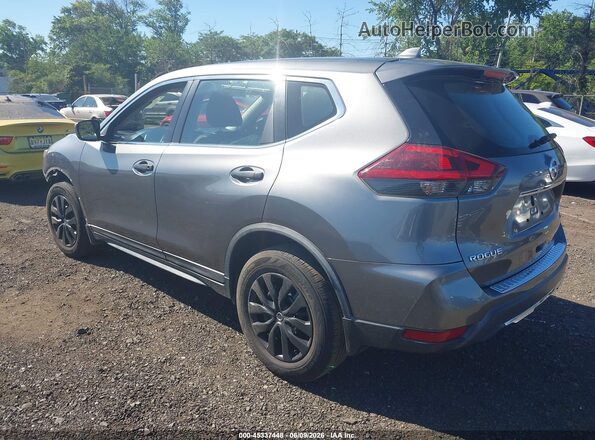 KNMAT2MV7JP544033 2018 NISSAN ROGUE Gray უკანა მარცხენა