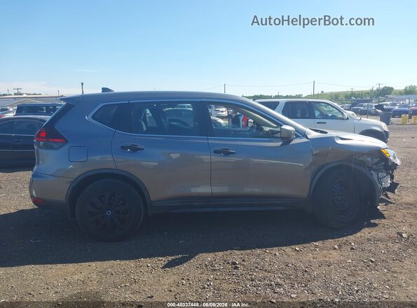KNMAT2MV7JP544033 2018 NISSAN ROGUE Gray უკანა სალონის ხედი
