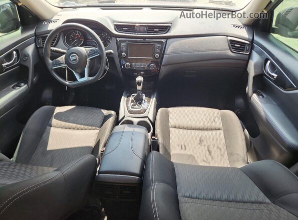 KNMAT2MV7JP554030 2018 NISSAN ROGUE Blue Առջևի վահանակի տեսք