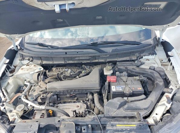 KNMAT2MV7JP588405 2018 NISSAN ROGUE White Շարժիչի բաժամունքի տեսք