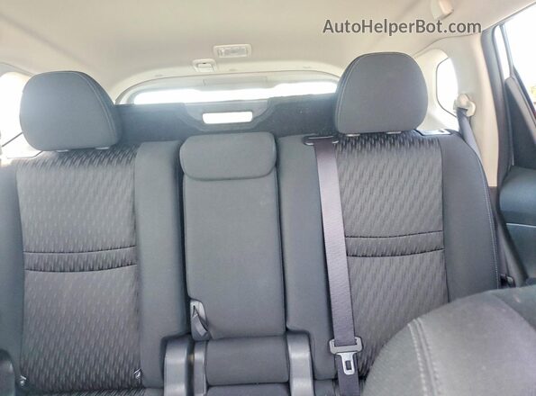 KNMAT2MV7JP595077 2018 NISSAN ROGUE Silver Вид задніх сидінь