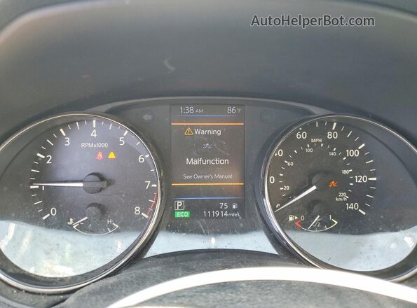 KNMAT2MV7KP505377 2019 NISSAN ROGUE Серый 