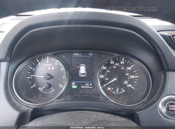 KNMAT2MV7KP509199 2019 NISSAN ROGUE Silver Հետևի նստատեղերի տեսք