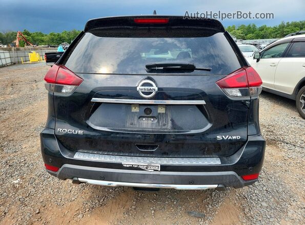KNMAT2MV7KP545474 2019 NISSAN ROGUE Black Rear view