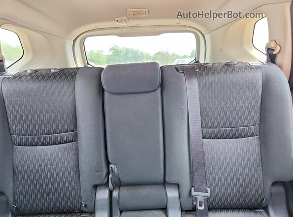 KNMAT2MV7KP545474 2019 NISSAN ROGUE Black Rear seats view