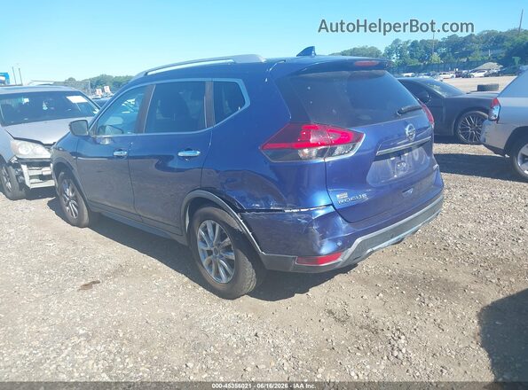 KNMAT2MV7KP552618 2019 NISSAN ROGUE Blue უკანა მარცხენა