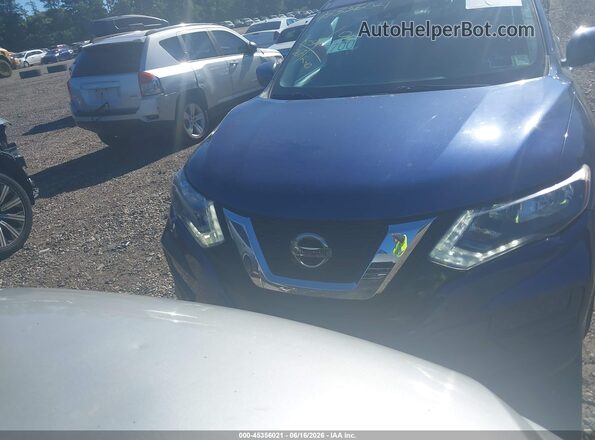 KNMAT2MV7KP552618 2019 NISSAN ROGUE Blue ხელსაწყოთა პანელის ხედი