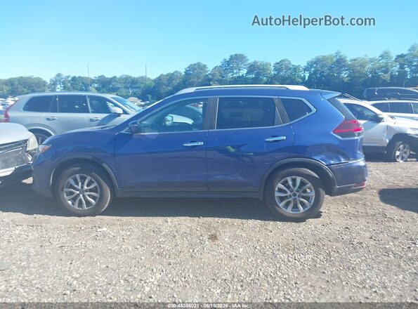 KNMAT2MV7KP552618 2019 NISSAN ROGUE Blue სალონის 360-გრადუსიანი ხედი