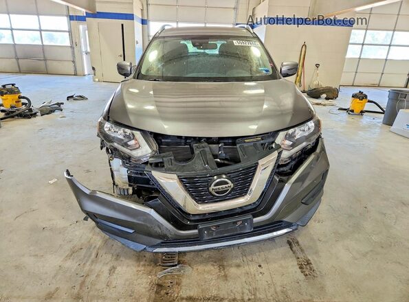 KNMAT2MV7KP554384 2019 NISSAN ROGUE Gray 