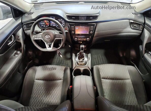 KNMAT2MV7KP554384 2019 NISSAN ROGUE Gray 