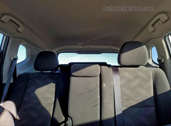 KNMAT2MV8GP624546 2016 NISSAN ROGUE Silver Հետևի նստատեղերի տեսք