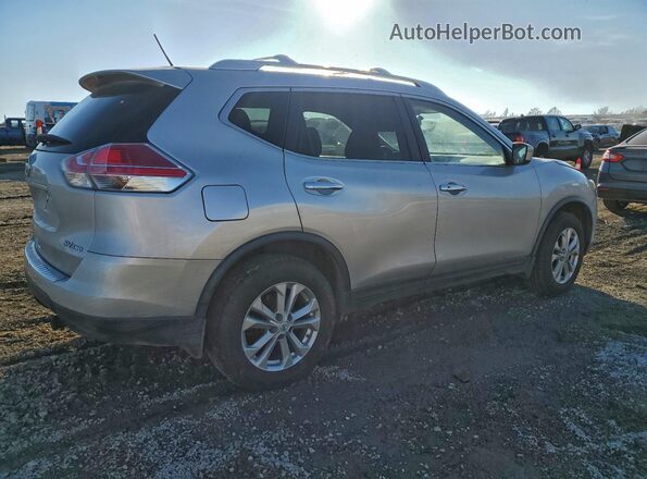 KNMAT2MV8GP624546 2016 NISSAN ROGUE Silver Հետևի աջ