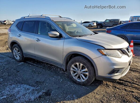 KNMAT2MV8GP624546 2016 NISSAN ROGUE Silver Առջևի աջ