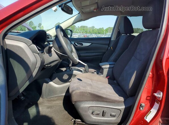 KNMAT2MV8GP630475 2016 NISSAN ROGUE Red Սալոնի դիմացի տեսք