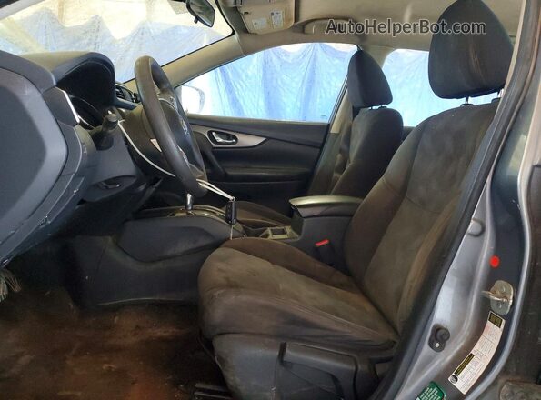 KNMAT2MV8GP644988 2016 NISSAN ROGUE Gray Front interior view