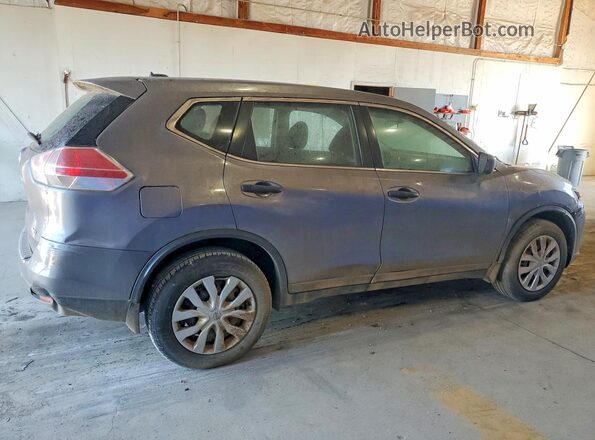KNMAT2MV8GP644988 2016 NISSAN ROGUE Gray Rear right