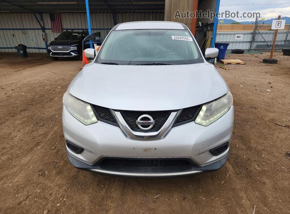 KNMAT2MV8GP649754 2016 NISSAN ROGUE Silver 