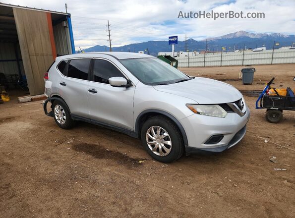 KNMAT2MV8GP649754 2016 NISSAN ROGUE Silver 