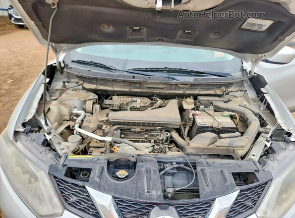 KNMAT2MV8GP649754 2016 NISSAN ROGUE Silver 