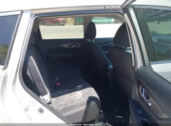 KNMAT2MV8GP652413 2016 NISSAN ROGUE Silver VIN კოდის სტიკერის ხედი
