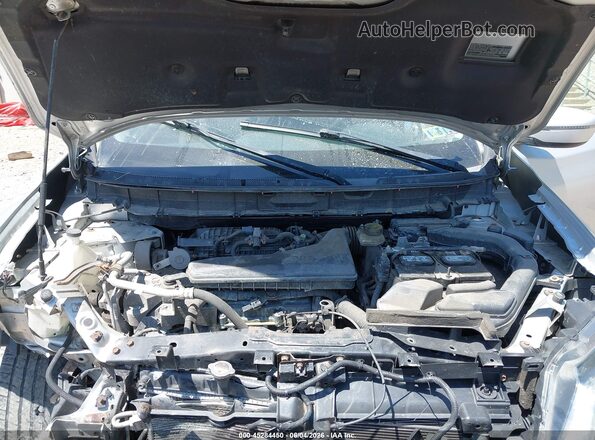 KNMAT2MV8GP652413 2016 NISSAN ROGUE Silver უკანა ხედი
