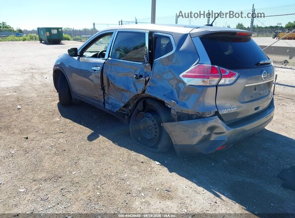 KNMAT2MV8GP655313 2016 NISSAN ROGUE Gray Հետևի ձախ