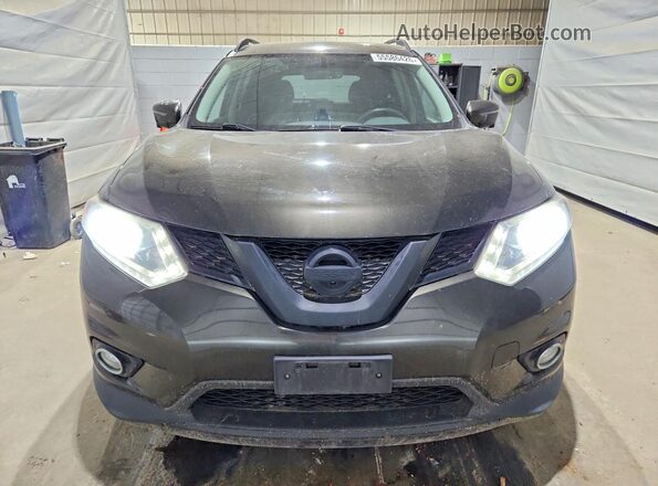 KNMAT2MV8GP658986 2016 NISSAN ROGUE Black Vista frontal