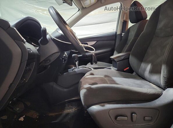 KNMAT2MV8GP658986 2016 NISSAN ROGUE Black Vista interior delantera