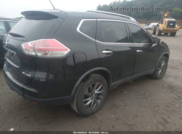 KNMAT2MV8GP694662 2016 NISSAN ROGUE Black Rear right