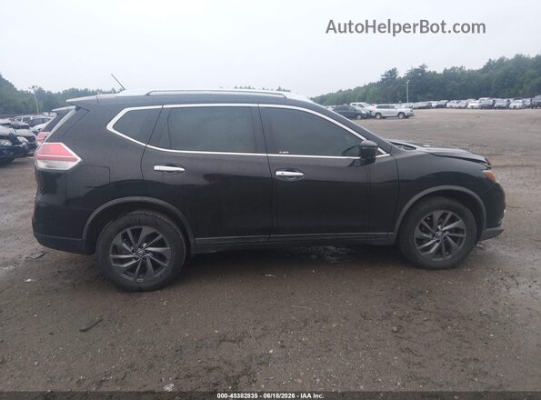 KNMAT2MV8GP694662 2016 NISSAN ROGUE Black Rear interior view