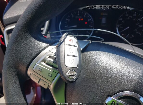 KNMAT2MV8GP694869 2016 NISSAN ROGUE Red Dashboard view