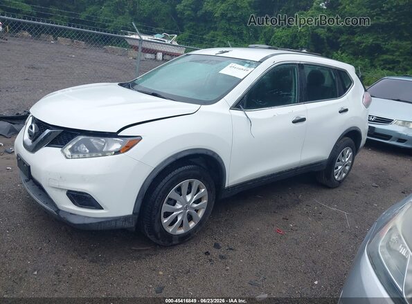 KNMAT2MV8GP703554 2016 NISSAN ROGUE White Front left