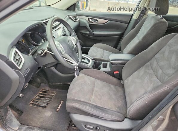 KNMAT2MV8GP707040 2016 NISSAN ROGUE Gray 