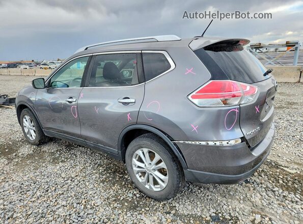 KNMAT2MV8GP707040 2016 NISSAN ROGUE Gray 