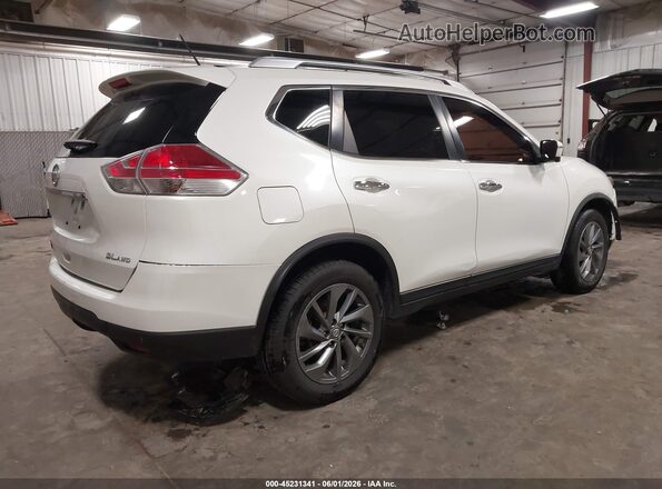 KNMAT2MV8GP727918 2016 NISSAN ROGUE White Trasero derecho