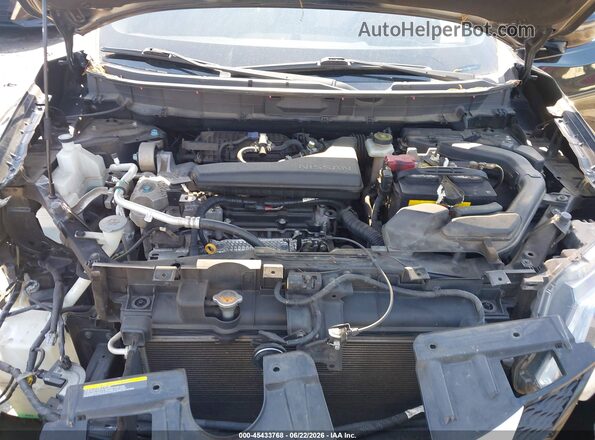 KNMAT2MV8GP733735 2016 NISSAN ROGUE Black Rear view