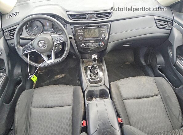 KNMAT2MV8HP512492 2017 NISSAN ROGUE Black Вид панелі приладів